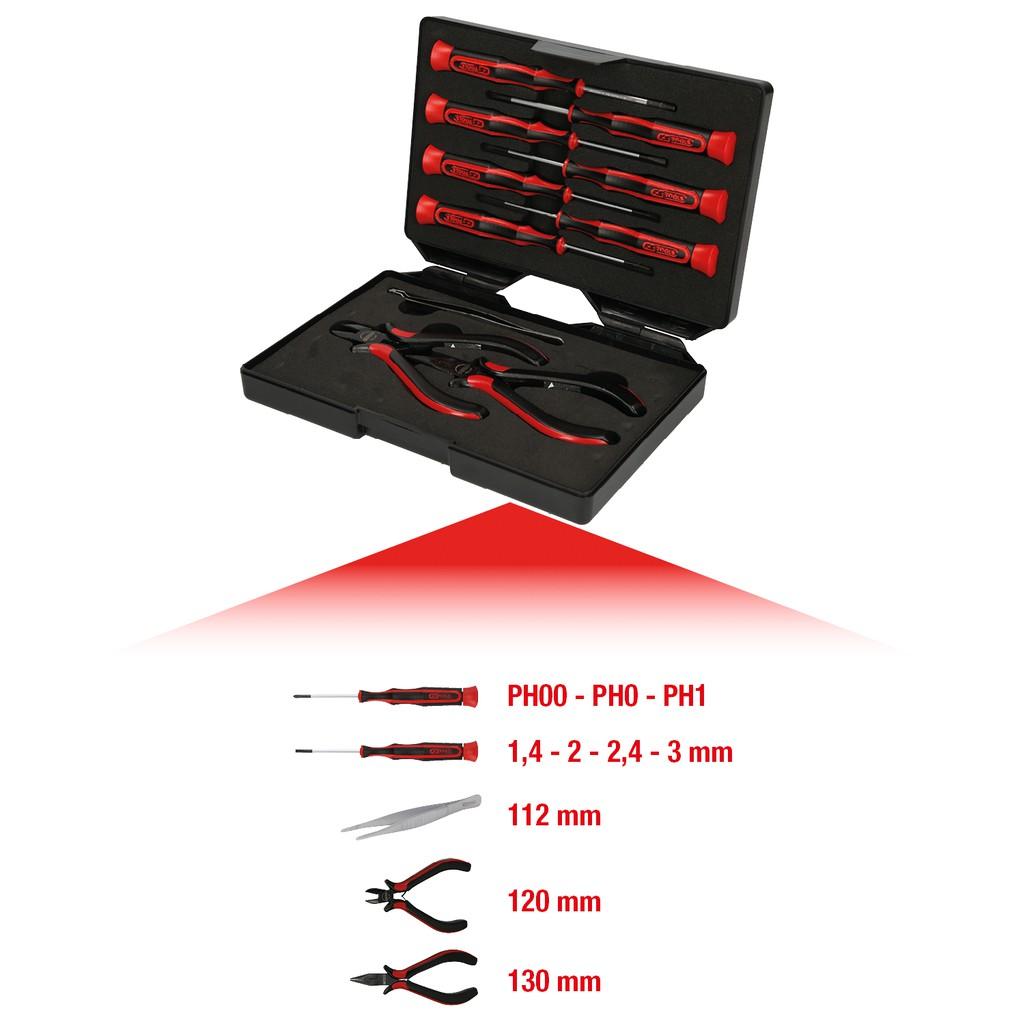 Set de Unelte pentru Mecanica Fină, 10 Piese