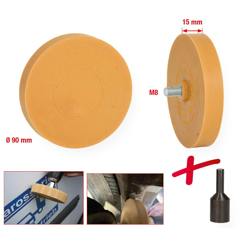 Disc de polizare cauciuc, diametru 90 mm