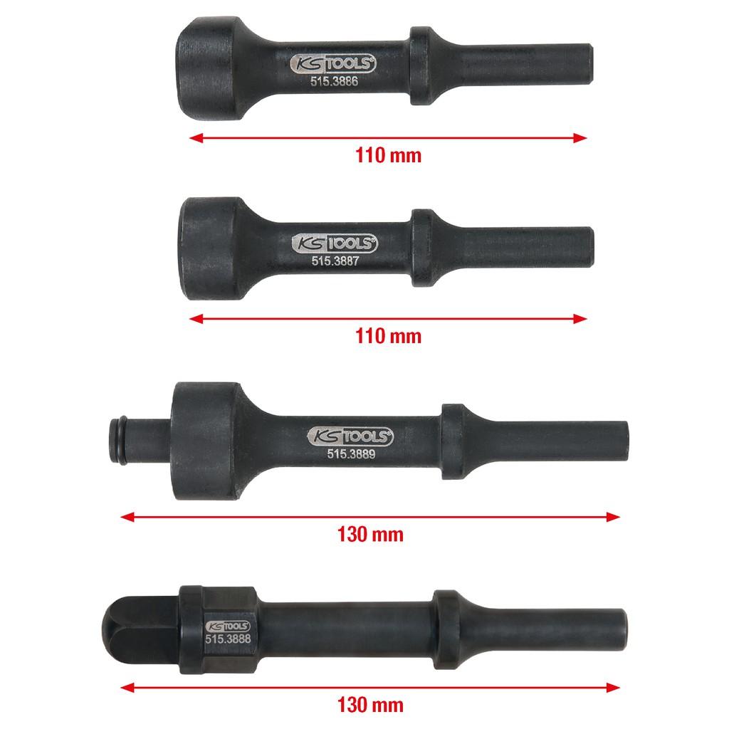Set de Dălți Vibro, 4 Piese Speciale
