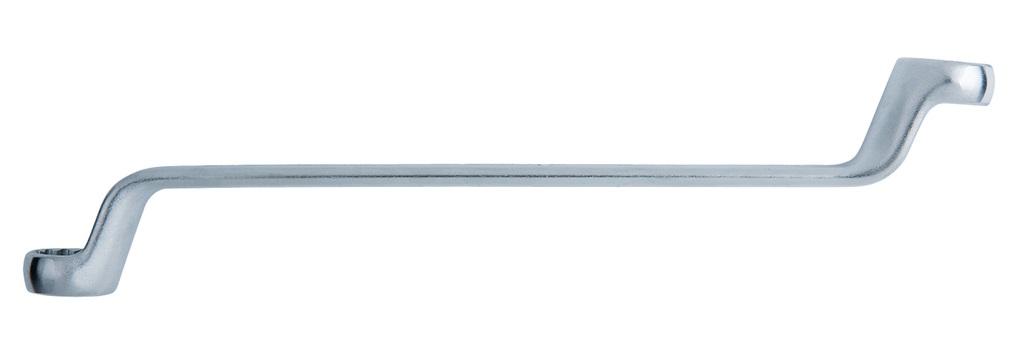 Cheie inelară dublă cotită KS TOOLS 517.0804, dimensiuni 10x11 mm, lungime 193 mm, material crom-vanadiu