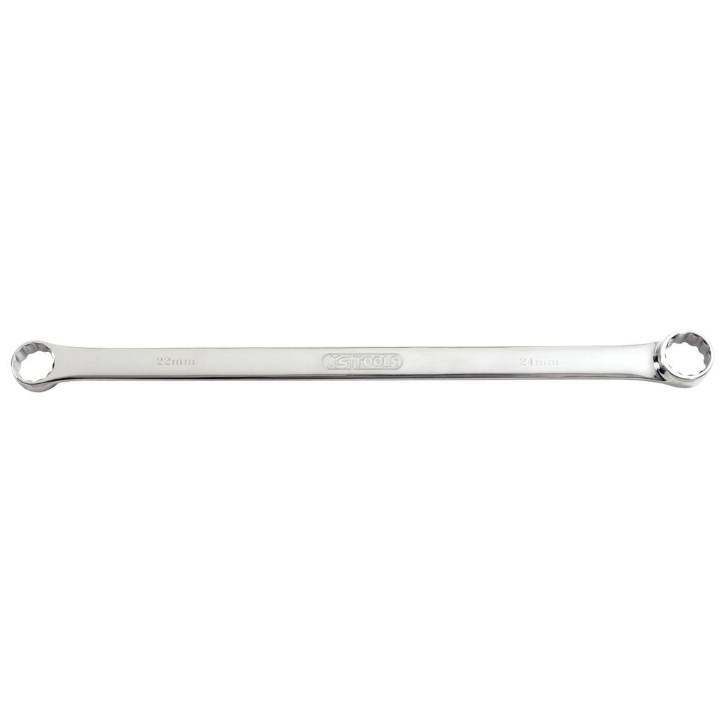Cheie inelară dublă CHROMEplus XL, mărimi 10mm și 11mm