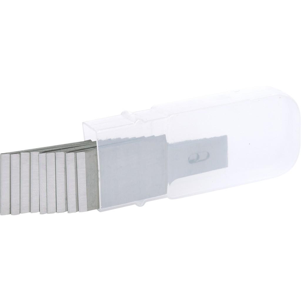 Pachet de 10 lame de rezervă drepte, 16 mm