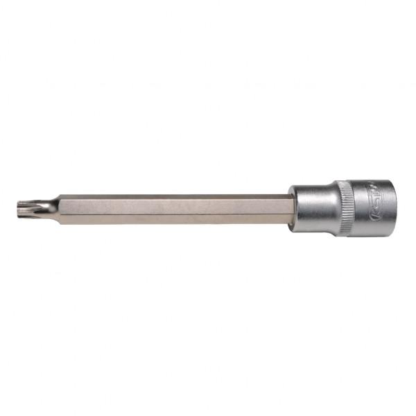 Cheie tubulară KS TOOLS 911.1937, pătrată 1/2 inch, profil Torx T40, lungime 140 mm, oțel crom-vanadiu