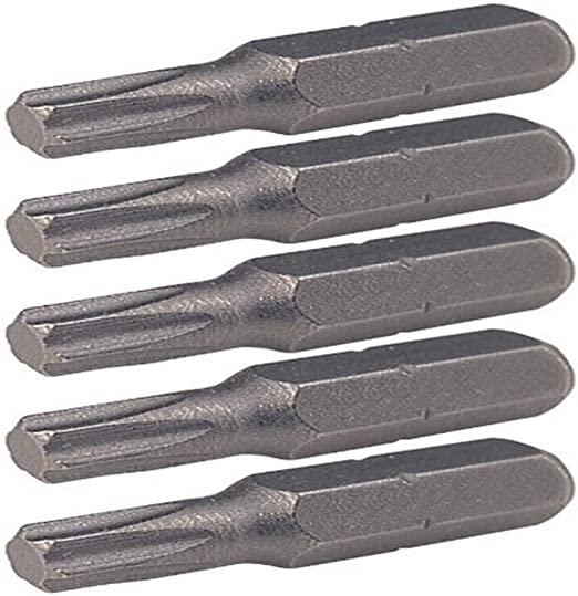 Set de 5 biți pentru înșurubare KS TOOLS 911.2316, profil Torx T15, lungime 25 mm, din oțel pentru scule