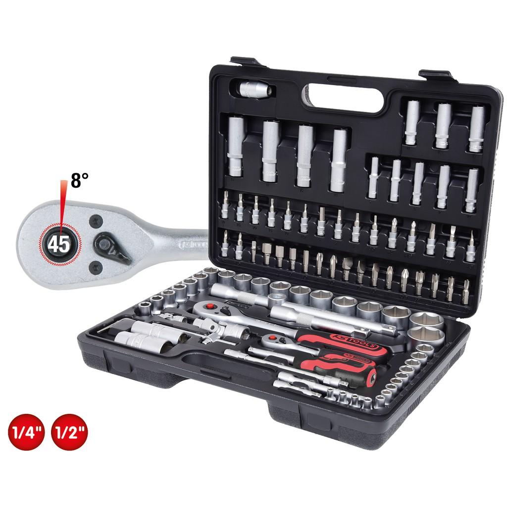 Set de Chei Tubulare 96 Piese, Dimensiuni 1/4