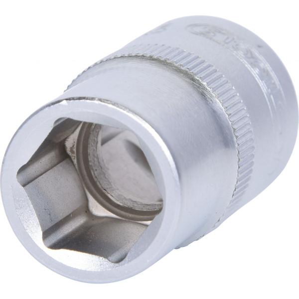 Cheie tubulară KS TOOLS KS917.1214, profil hexagonal, prindere pătrată 1/4 inch, deschidere 14 mm, lungime 38 mm, oțel crom-vanadiu