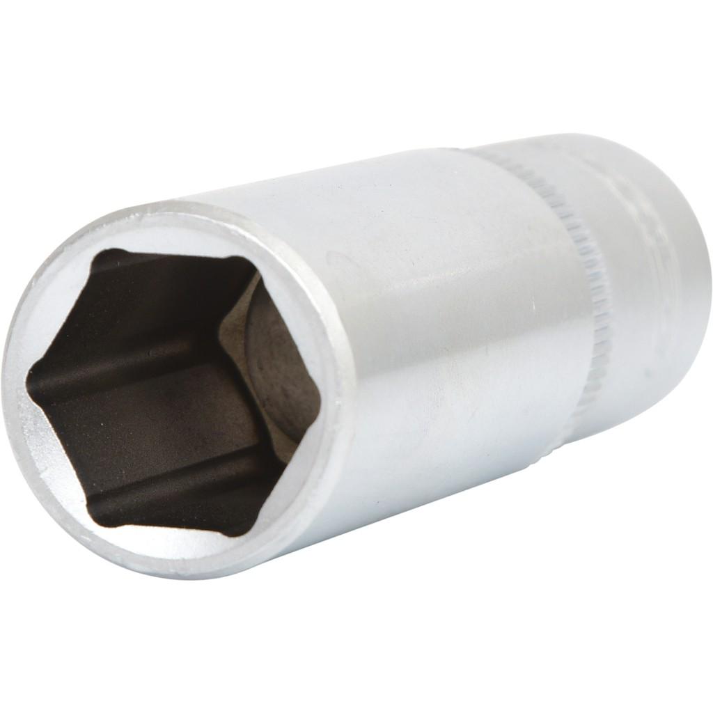 Cheie tubulară hexagonală de 17mm, cu cap de clichet de 1/2