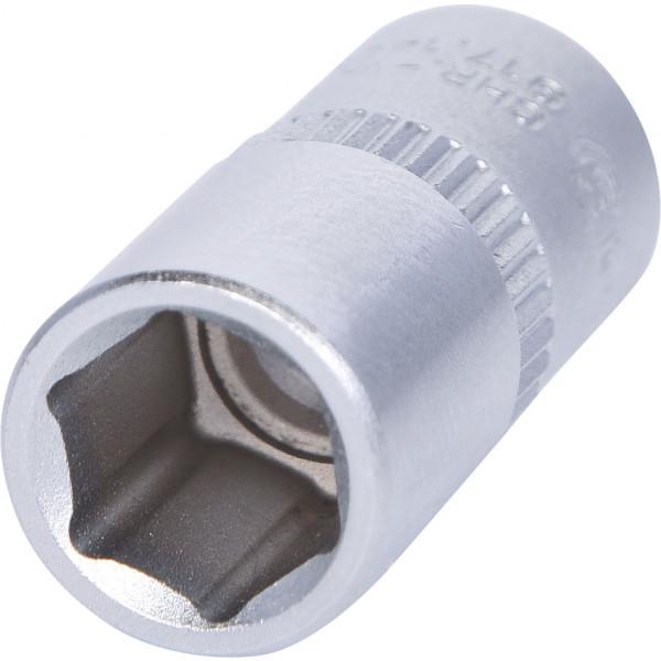 Tubulară KS TOOLS KS917.1408, profil hexagonal, antrenor pătrat 1/4 inch, dimensiune 8 mm, lungime 25 mm, oțel crom-vanadiu