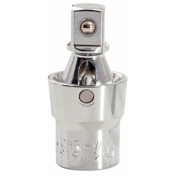 Articulație sferică KS TOOLS ChromePlus 919.1250, pătrat de antrenare 1/2 inch, 70 mm, oțel crom vanadiu