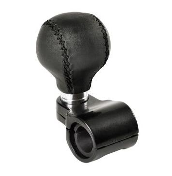 Nucă de Volan LAMPA LAM00137, Piele, Universală, Montaj Rapid, Fără Perforare