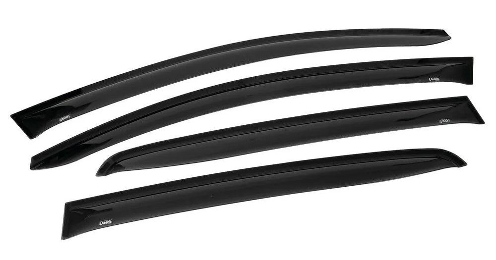 Set deflectoare de aer față și spate LAMPA LAM02718, compatibile cu Renault Clio III (10/2005 - 01/2013)