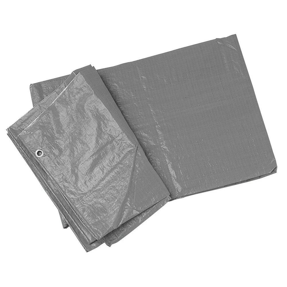 Prelată pentru remorcă auto LAMPA LAM20510, 2x2 m, cu ochiuri metalice și colțuri din plastic, țesătură laminată, rezistentă la mucegai