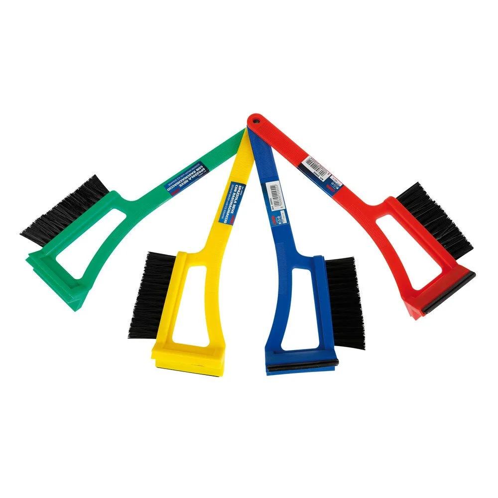 Racletă de Gheață cu Perie și Lamă din Cauciuc LAMPA LAM20955, 37 cm, Culori Asortate