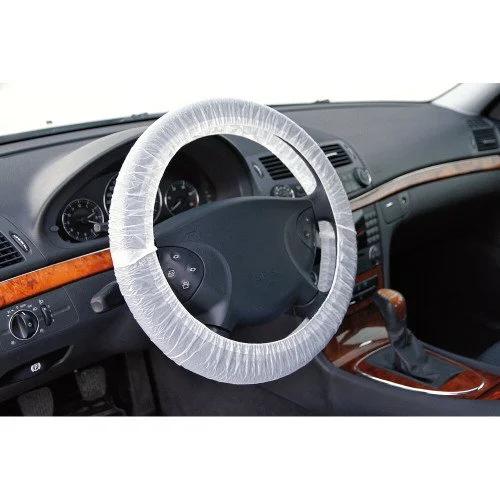 Set de 100 Huse de Protecție pentru Volan, Model LAMPA LAM53003, din Plastic, pentru Service Auto
