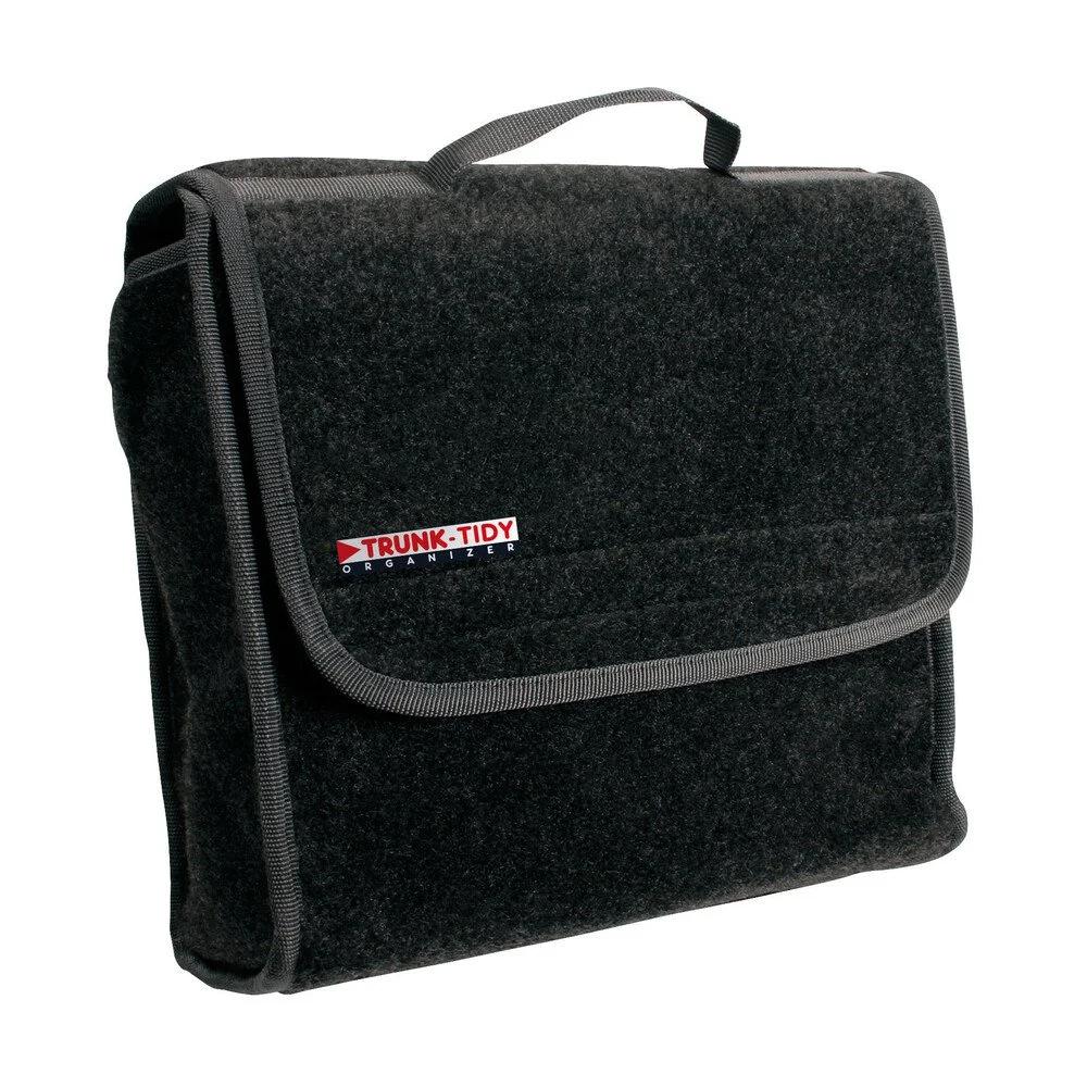 Organizator pătrat pentru portbagaj LAMPA Trunk Tidy S, cu mâner de transport și închidere cu velcro, dimensiuni 30 x 28 x 15 cm, cod LAM69956