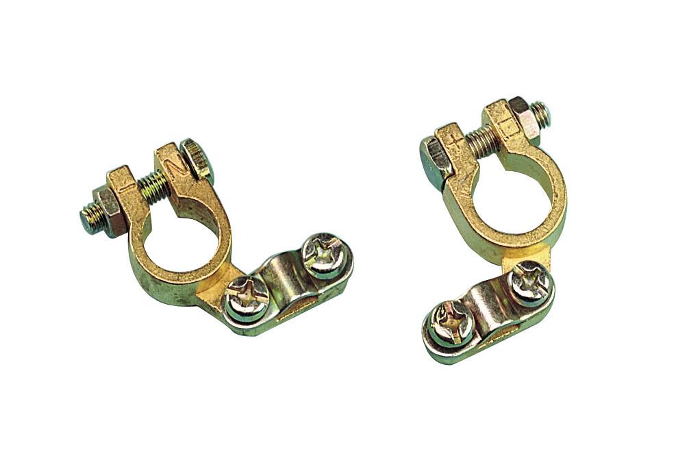 Set de 2 borne pentru acumulator, tip Europe, LAMPA LAM70040