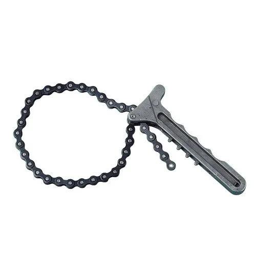 Cheie cu lanț pentru filtru de ulei LAMPA SF-3, universală, cu mâner metalic, LAM74153
