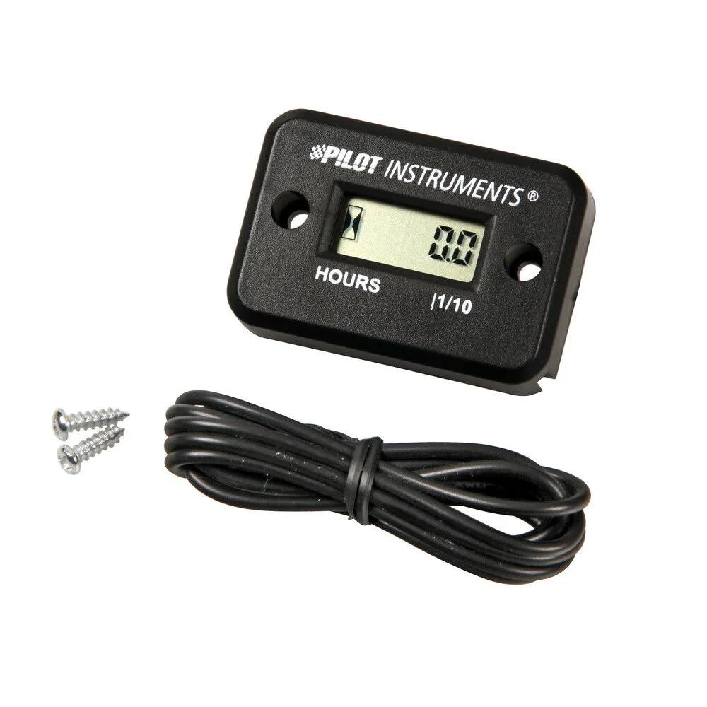 Contor Digital de Ore pentru Motor LAMPA LAM90097, Negru, Display LCD cu 5 Cifre
