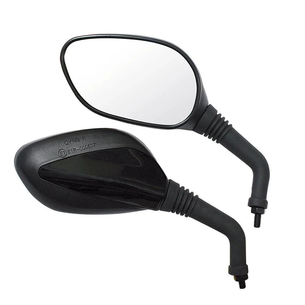 Set de 2 oglinzi pentru motocicletă LAMPA Horizon LAM90128, reglabile, montaj pe ghidon, filet de dreapta M8 x 1.25