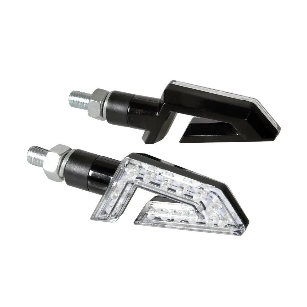 Set de 2 semnalizatoare moto LAMPA Kap LAM90246 cu funcție anti-vibrații