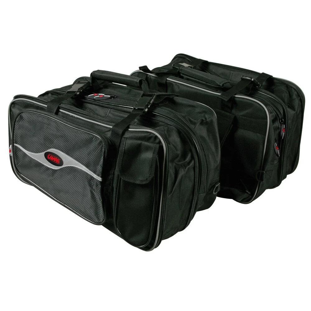 Geantă Laterală Moto LAMPA T Maxter LAM90269, 24L, Poliester cu Elemente Reflectorizante, 40x26x24 cm, Buzunare Incluse