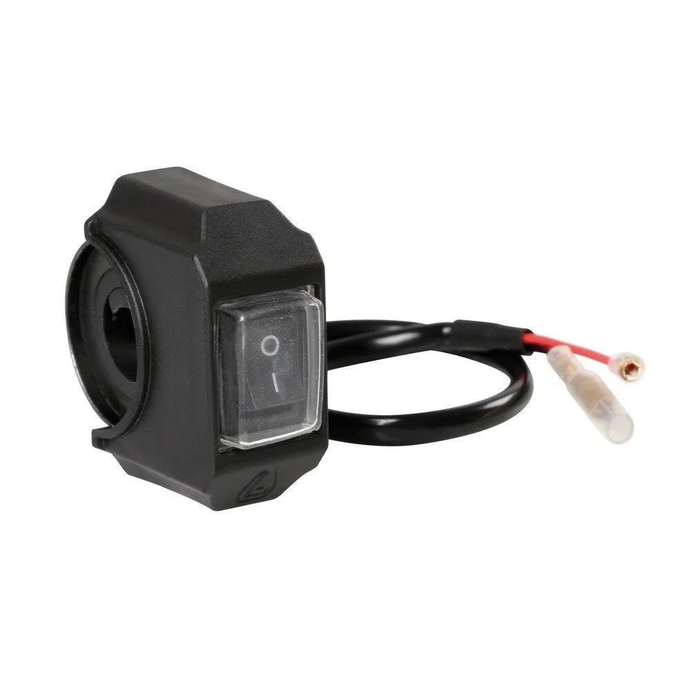 Întrerupător rezistent la apă pentru motocicletă LAMPA LAM90462, standard IP55, montare pe ghidon 22-32 mm