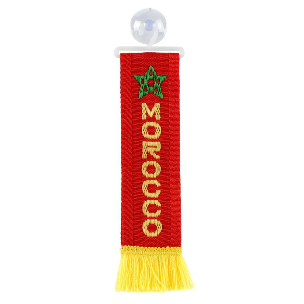 Steag Auto Decorativ cu Ventuză LAMPA LAM97898, Maroc, Material Textil