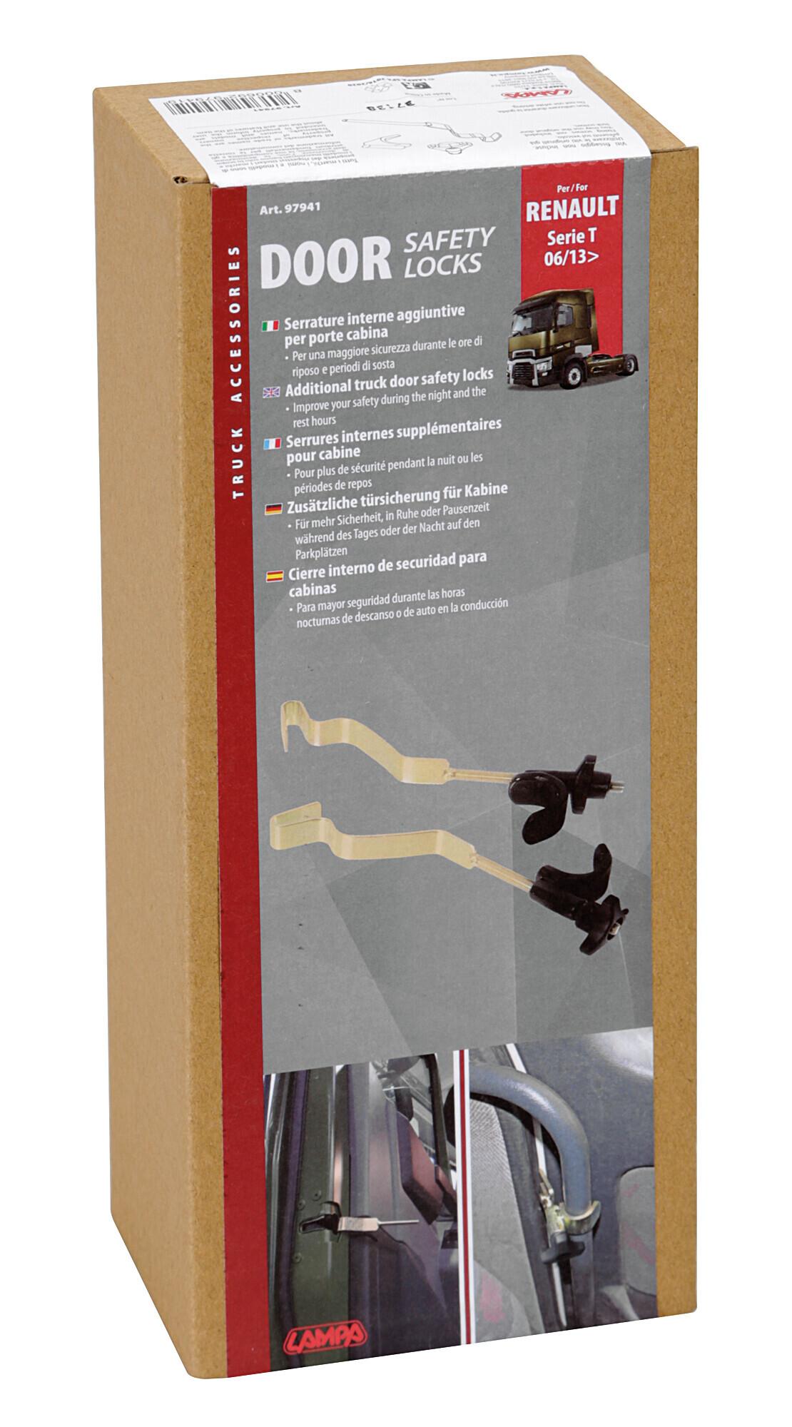 Sistem de blocare pentru uși de camion, interior, LAMPA LAM97941, compatibil cu Renault T, model 2013 și ulterior