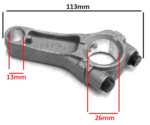 Biela compatibilă cu Loncin G200F