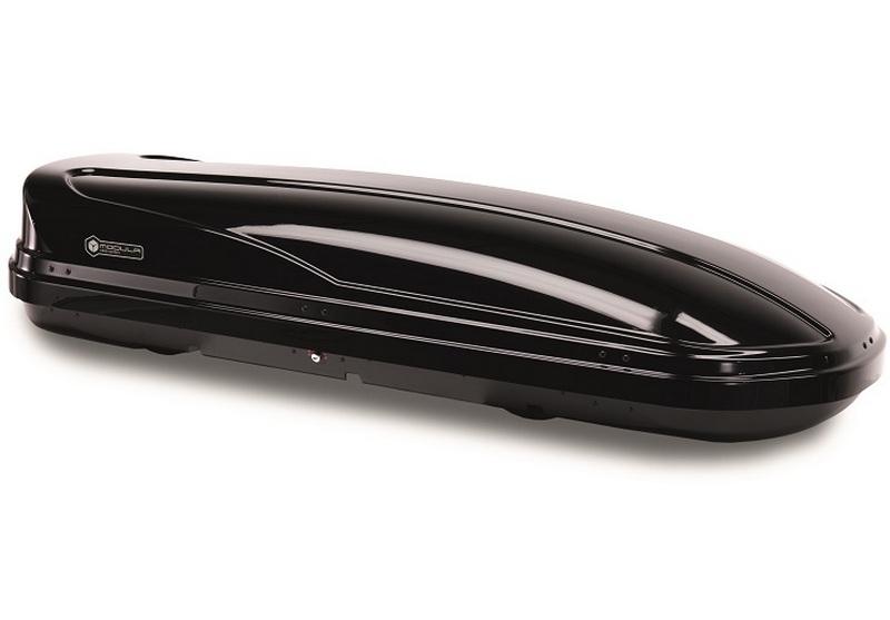Cutie Portbagaj Auto MODULA WeGo MBW4802, 500L, 200x82x44 cm, QuickRelease, DualSide, Negru, Capacitate Maximă 75 kg