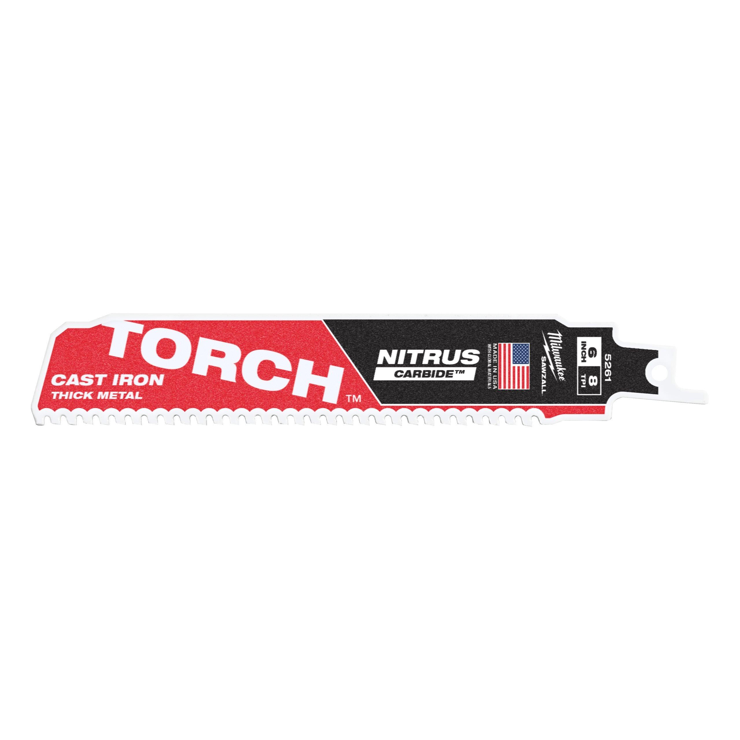 Pânză de ferăstrău sabie TORCH™ NITRUS 230mm/7T - 1 bucată