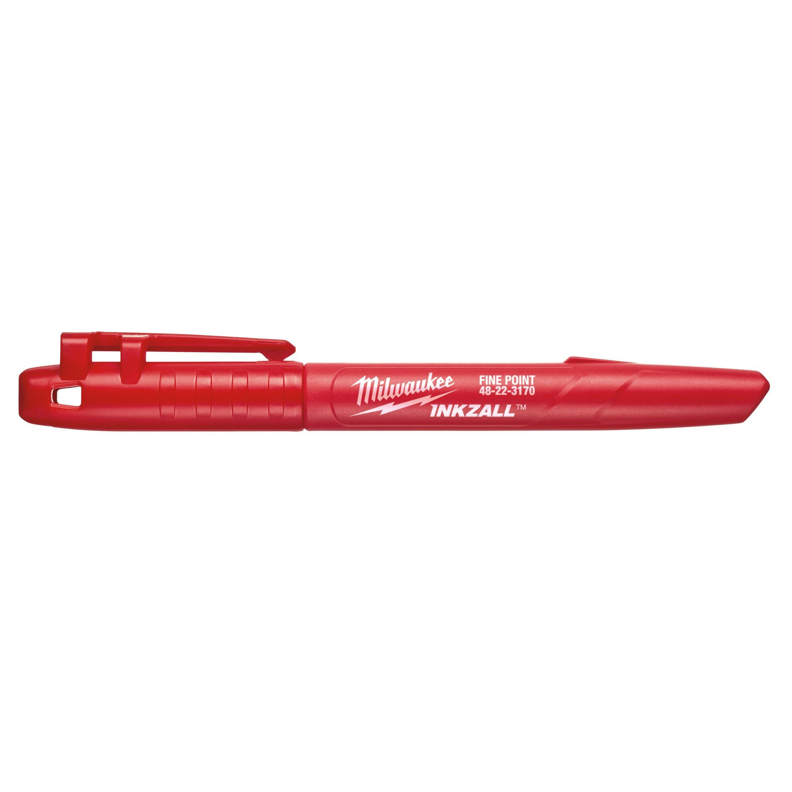Marker Roșu cu Vârf Milwaukee INKZALL™, Model 48223170