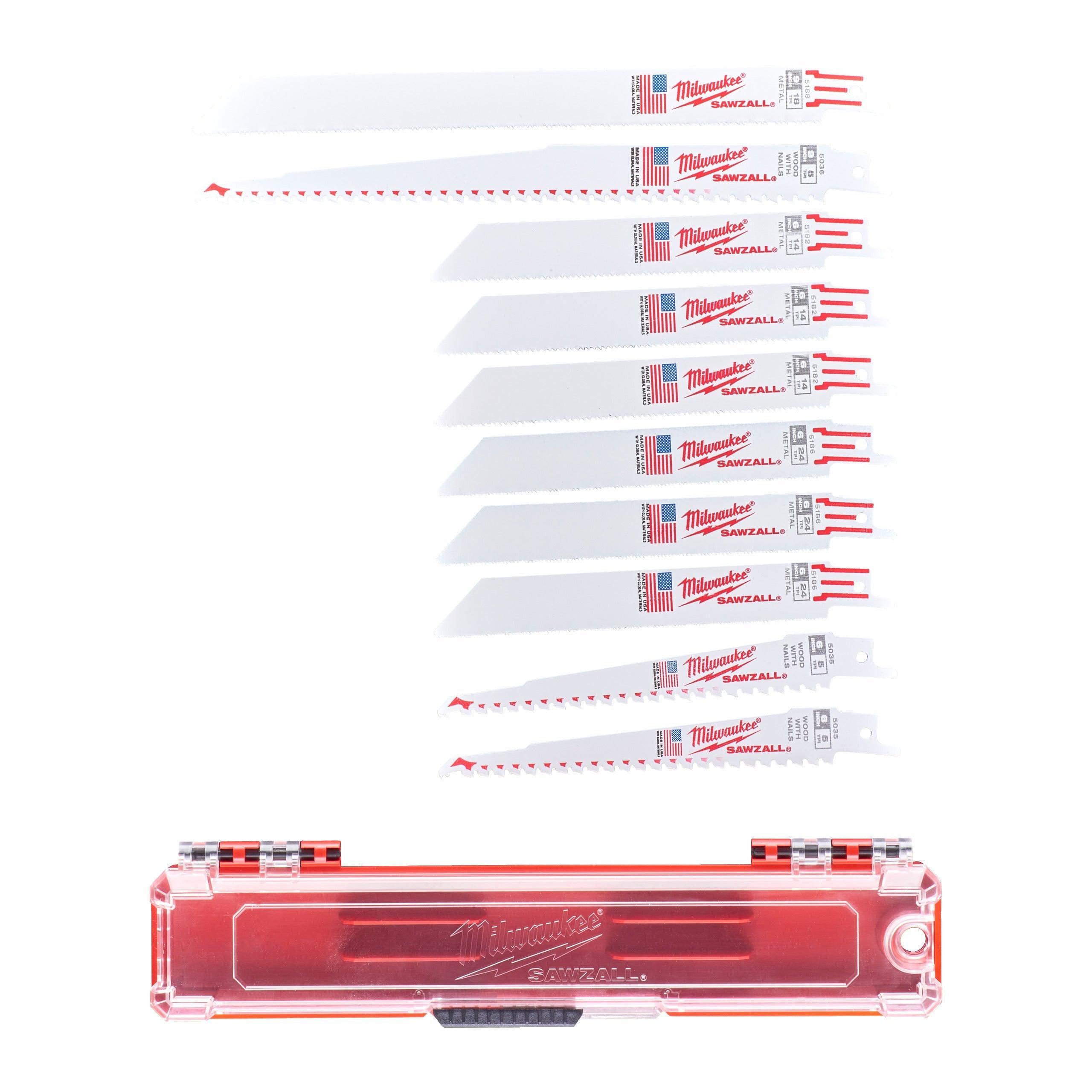 Set de 10 pânze SAWZALL™ Milwaukee - Cod 49222211