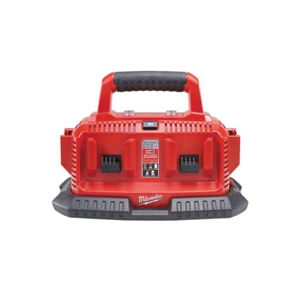 Încărcător Multiport Milwaukee C6 pentru Baterii M14™ și M18™, Cod 4932430086