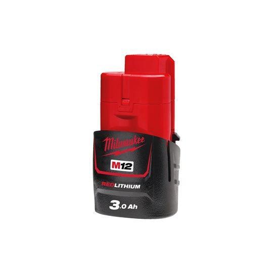 Acumulator Milwaukee REDLITHIUM-ION™ M12 B3 12V, 3Ah, fără ambalaj, cod 4932451388