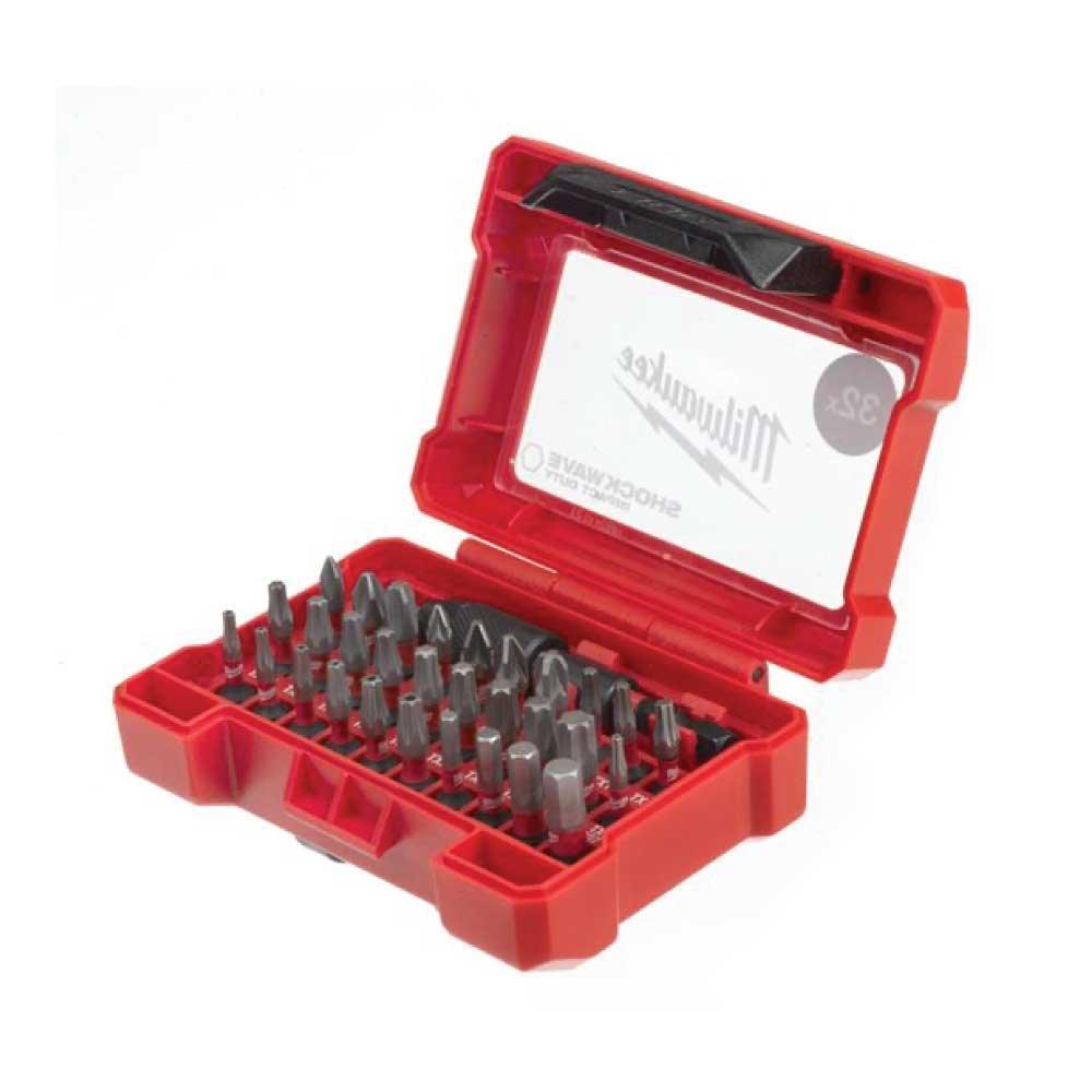 Set de Biți Milwaukee SHOCKWAVE™ IMPACT DUTY - 32 Piese