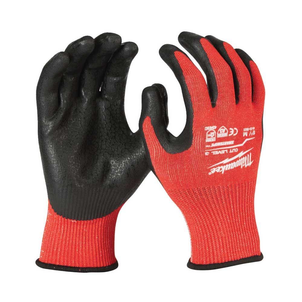 Mănuși de Protecție Milwaukee, Nivel de Tăiere 3, Mărimea L/9, Cod Produs 4932471421