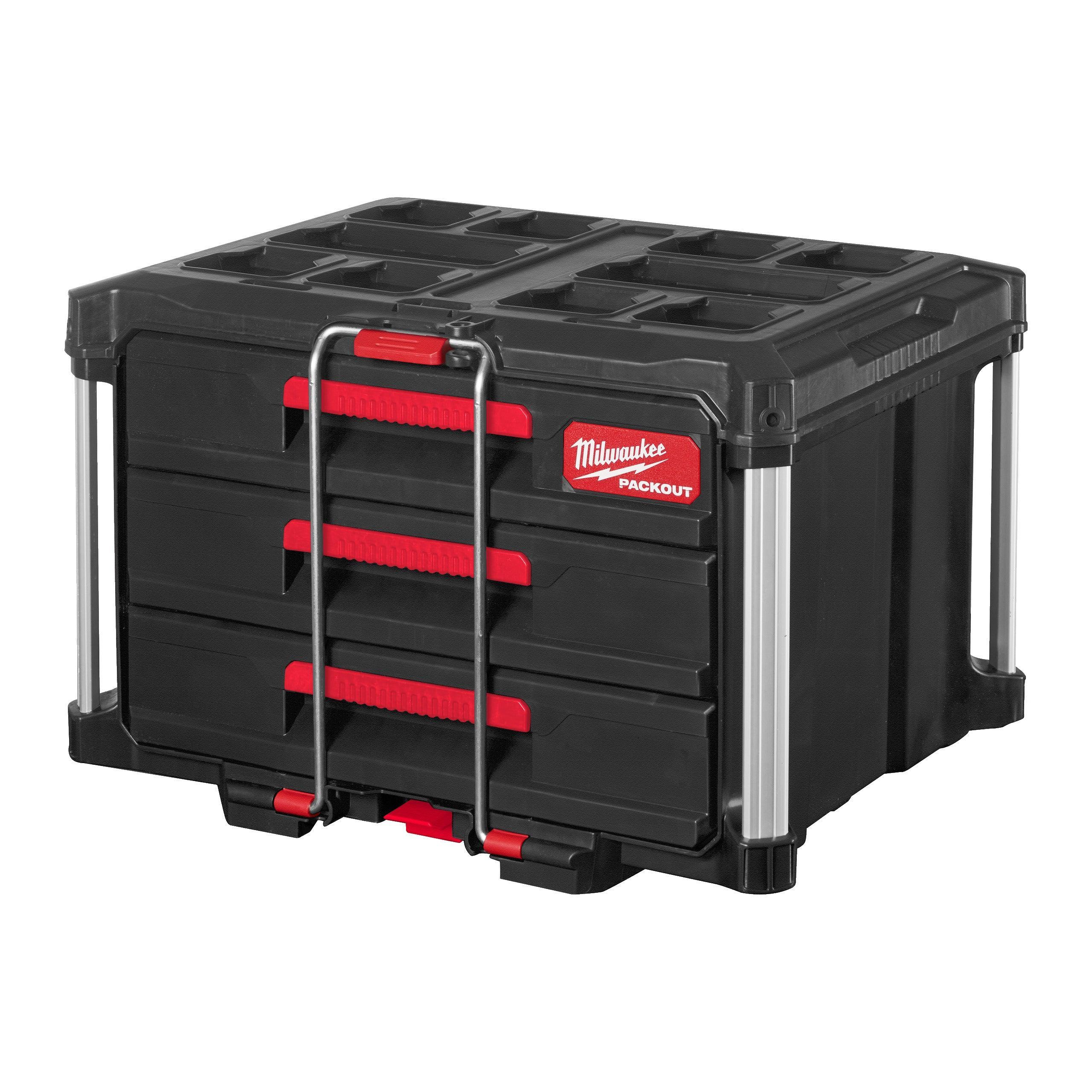 Cutie Milwaukee PACKOUT™ cu 3 sertare, cod produs 4932472130