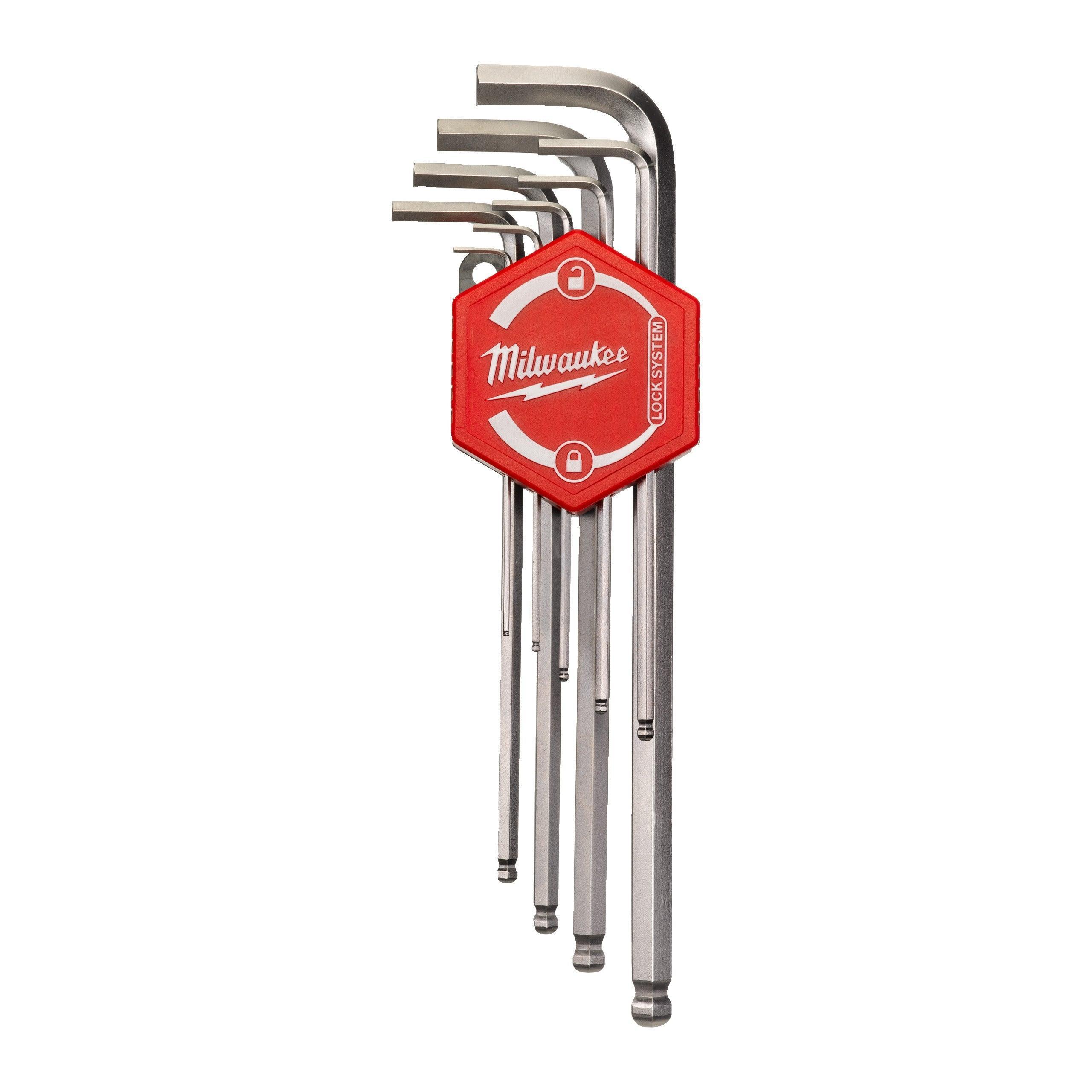 Set de 9 chei imbus HEX Milwaukee, cod 4932478621