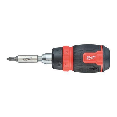 Milwaukee Șurubelniță Compactă cu Clichet 8-in-1, Cod 4932480581