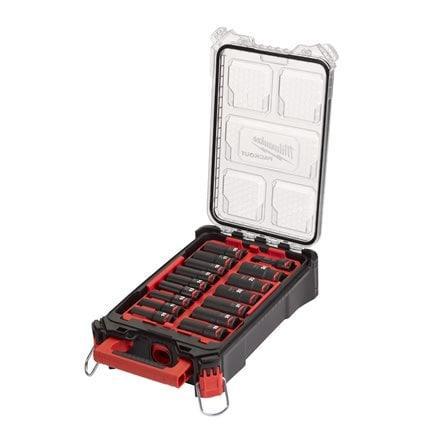 Trusă Milwaukee SHOCKWAVE™ IMPACT DUTY, 16 piese, chei tubulare de impact 1/2