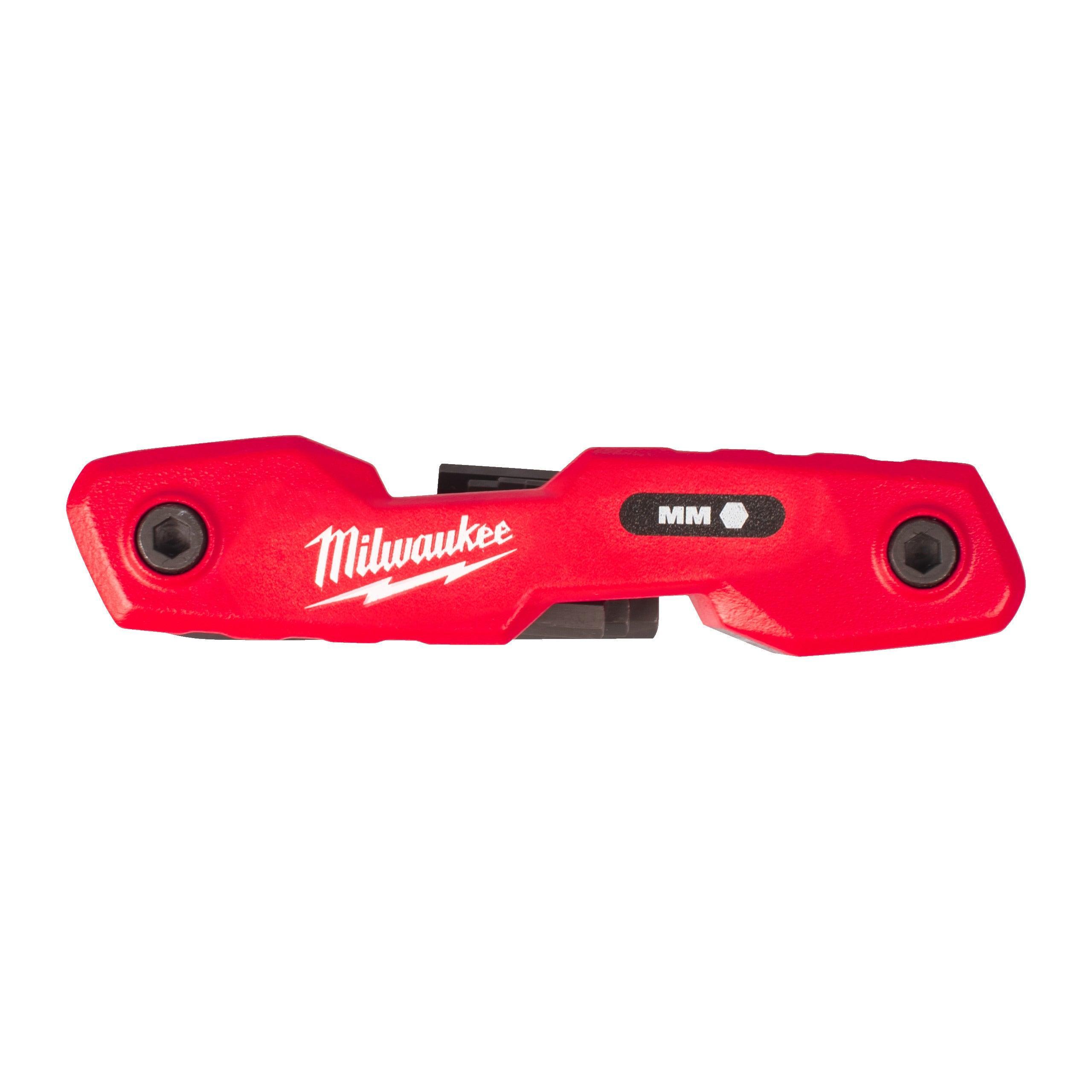 Set pliabil cu 8 chei imbus metrice, marca Milwaukee, cod produs 4932480978