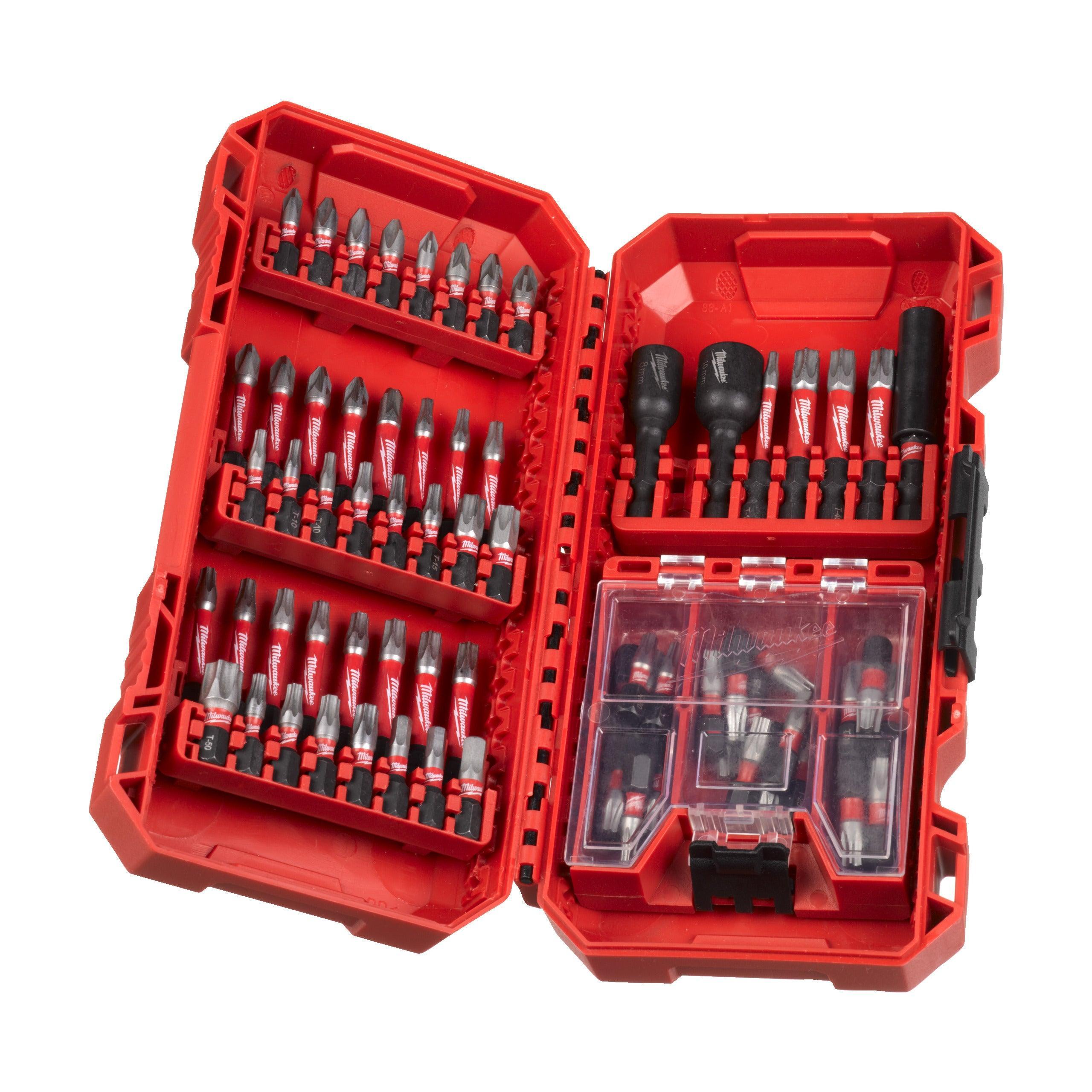 Set de 75 Biți Milwaukee Shockwave XL, Cod 4932492008