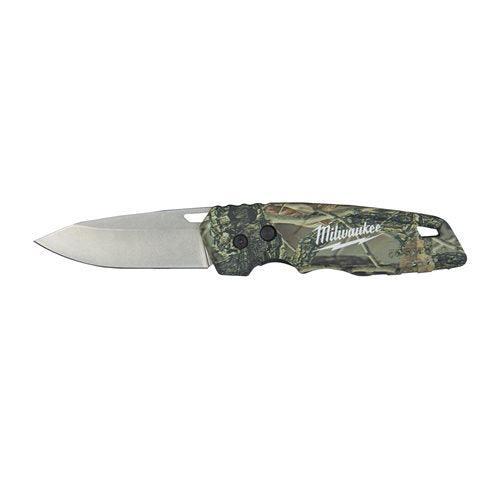 Cuțit pliabil de buzunar Milwaukee FASTBACK™ Camo, cod 4932492375