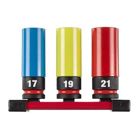 Set de 3 Chei Tubulare de Impact Milwaukee ½″ SHOCKWAVE™ IMPACT DUTY - Cod Produs: 4932493370