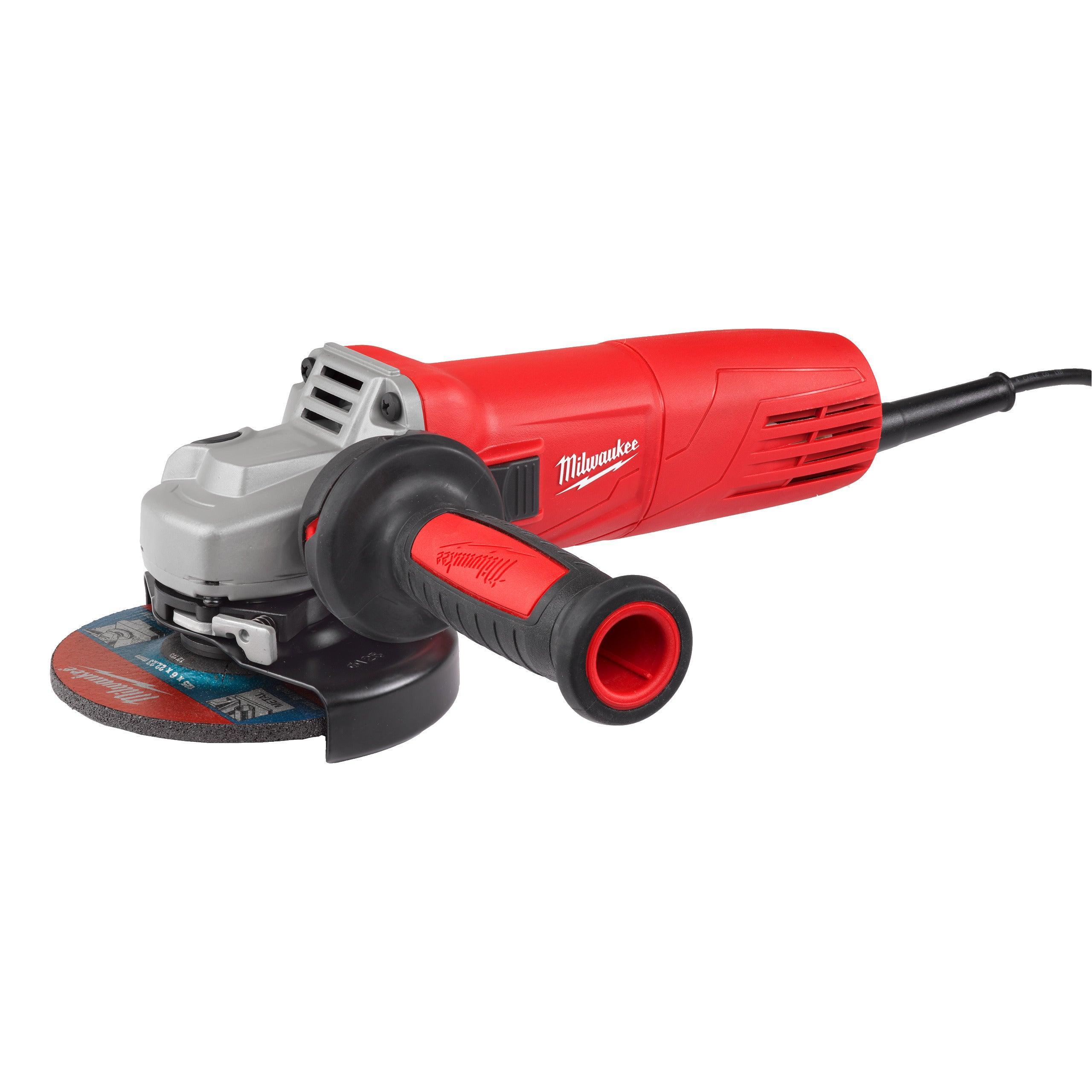 Polizor unghiular Milwaukee AGV10-125EK, 125 mm, 1000 W, cu mâner anti-vibrații, cod 4933451222