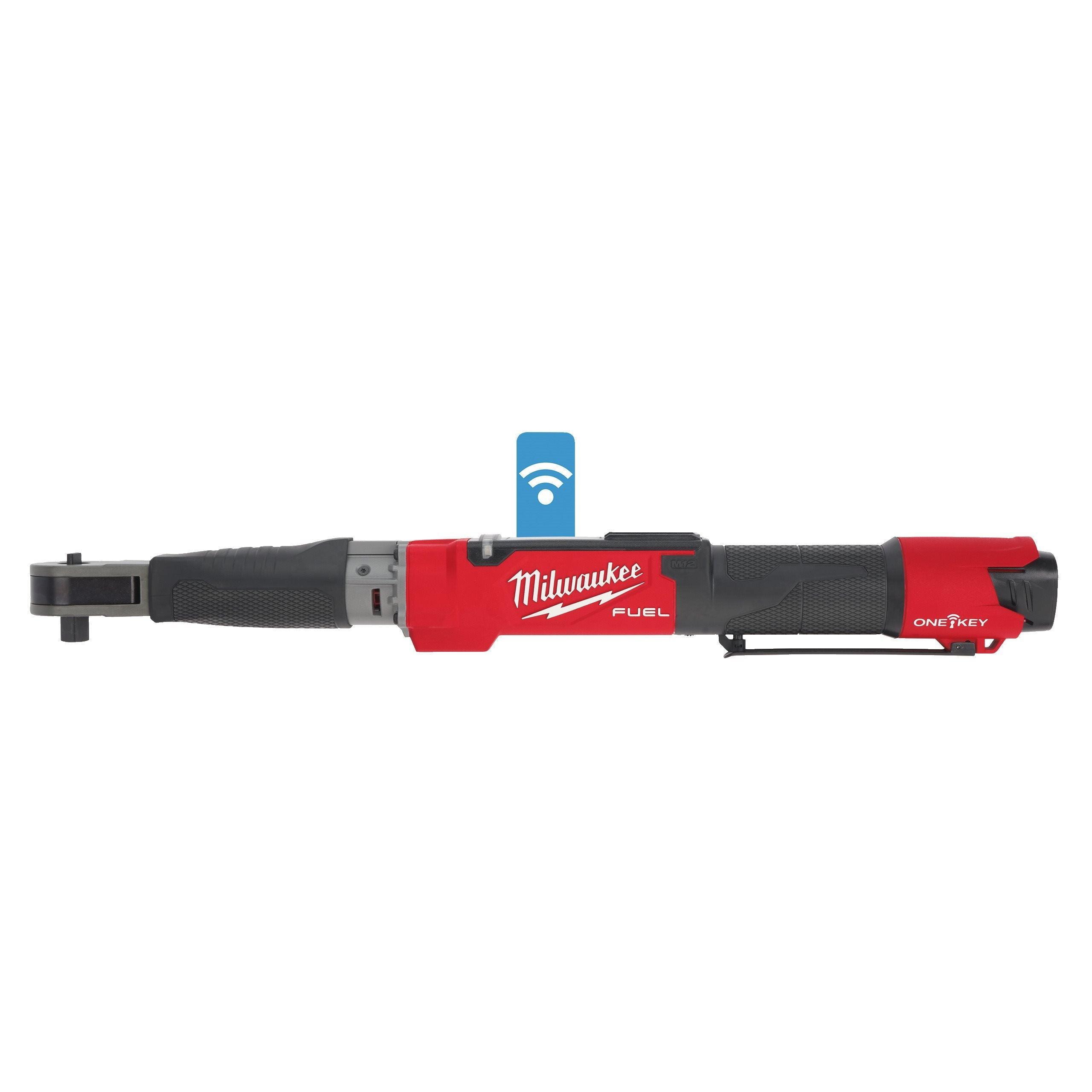 Cheie dinamometrică digitală Milwaukee 12V, ½″ pătrat, model M12ONEFTR12-201C, cod produs 4933464970