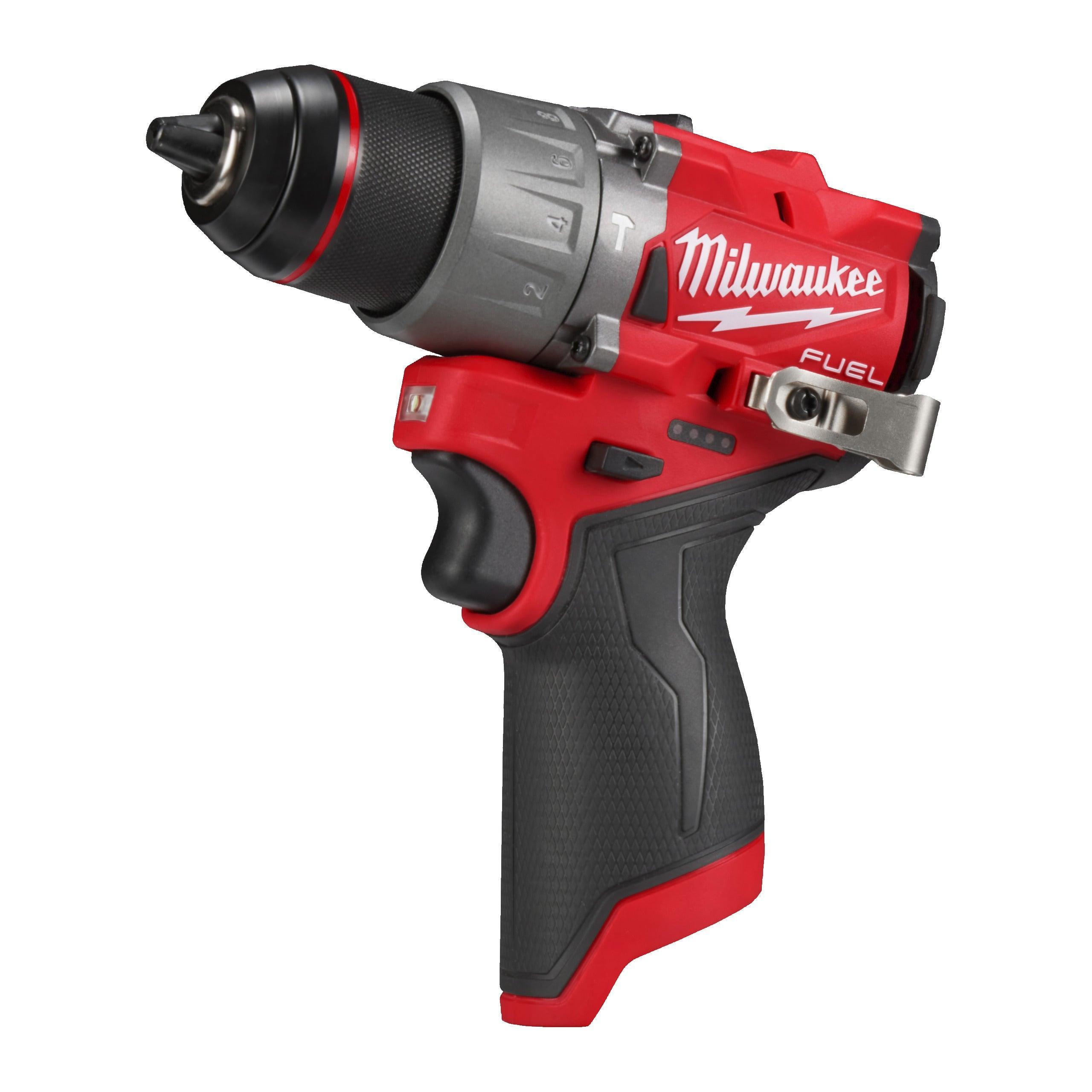 Mașină de găurit și înșurubat cu percuție Milwaukee M12 FUEL™ M12FPD2-0, subcompactă, fără cutie, cod 4933479867