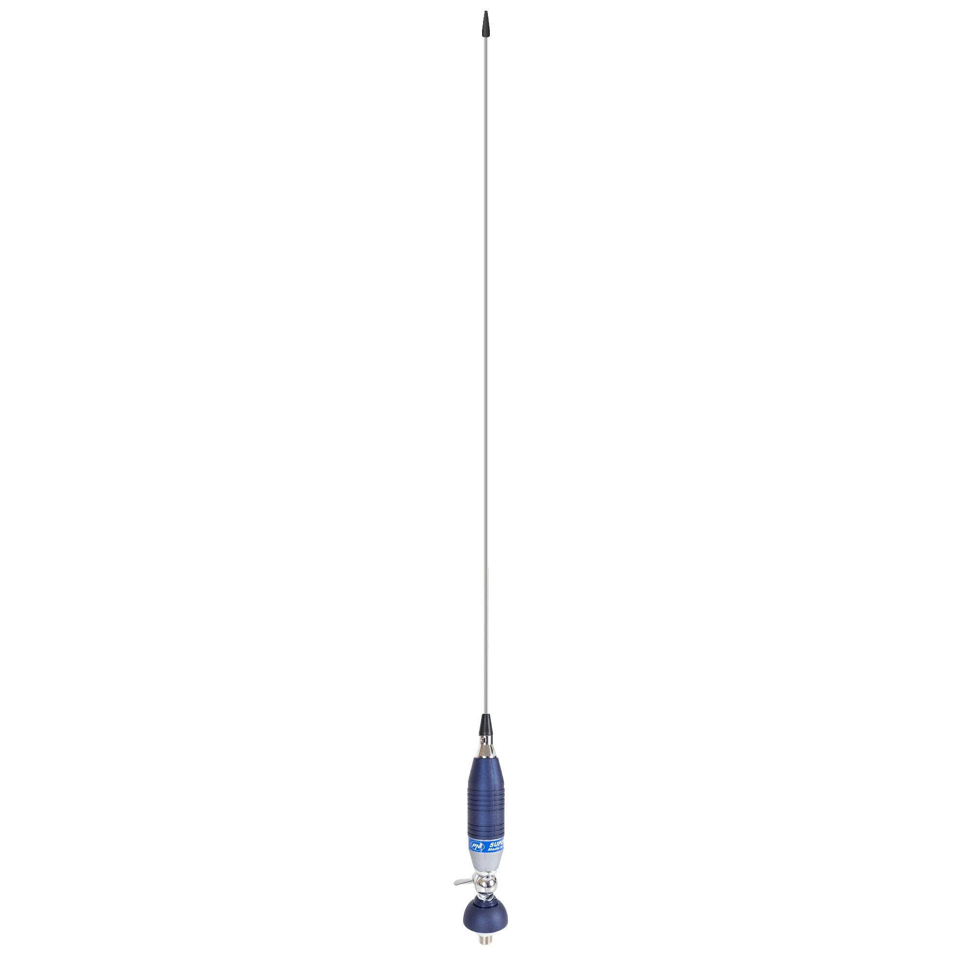 Antena CB PNI by Sirio SUPER 9 cu sistem de prindere fluture, 155 cm, 27-28.5 MHz, 250W