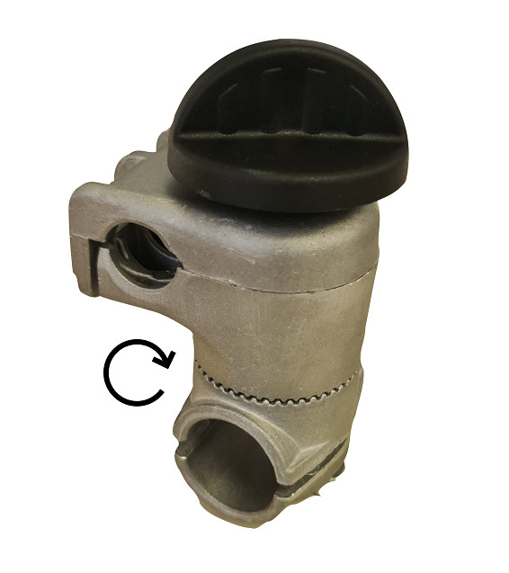 Suport rotativ coarne motocoasă 26mm